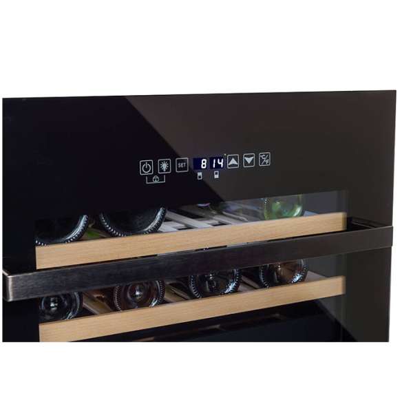 Шкаф винный двухзонный La Sommeliere LSBI36BDZ